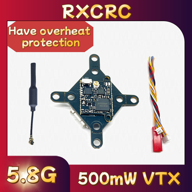 RXCRC FPV 5.8G وحدة 48CH 500mW - مراجعة Drone Camera Lens وسعره