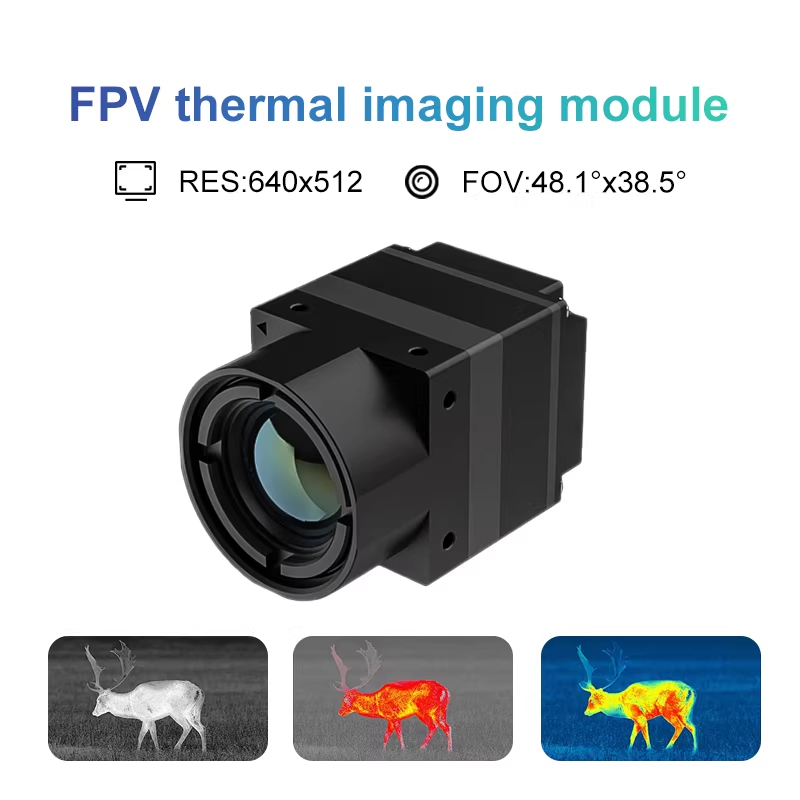 كاميرا حرارية FPV بواجهة CVBS  - مراجعة Drone Camera Thermal وسعره