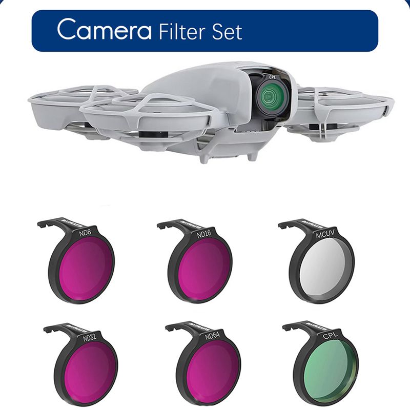 فلتر عدسة الكاميرا B29C لطقم ف - مراجعة Drone Camera Filter وسعره
